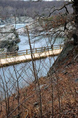 Great Falls walkway